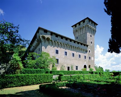 Villa il Trebbio, S. Piero a Sieve, begun 1451 by Michelozzo di Bartolommeo